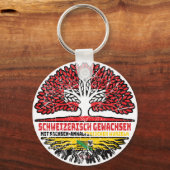 Porte-clés Sachsen-Anhalt Schweizer Schweiz Baum (Recto)