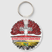 Porte-clés Sachsen-Anhalt Schweizer Schweiz Baum (Verso)
