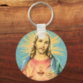 Porte-clés Sacré Coeur de Jésus (Recto)