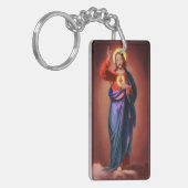 Porte-clés Sacré Coeur de Jésus-Christ (Devant gauche)