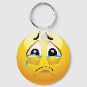 Porte-clés Sad emoji