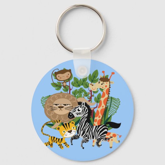 Porte-clés Safari animal (Recto)
