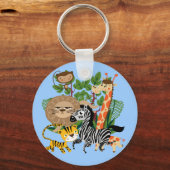 Porte-clés Safari animal (Recto)