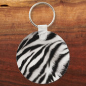 Porte-clés Safari Tigre noir orange (Verso)