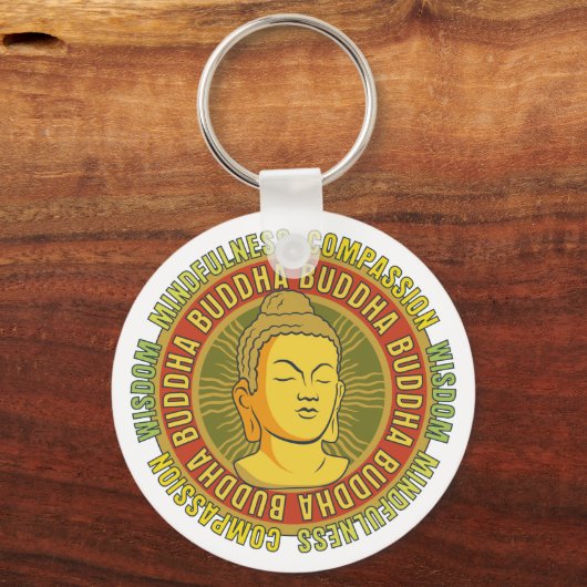 Porte-clés Sagesse Bouddha (Recto)