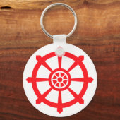 Porte-clés Sagesse Dharma Wheel (Recto)