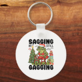 Porte-clés Sagging But Still Gagging, Funny Christmas Meme  (Recto)
