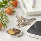 Porte-clés Sagittaire et Dragon de Terre (Côté)