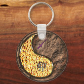 Porte-clés Sagittaire et lapin de Terre (Verso)