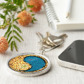 Porte-clés Sagittaire et singe de l'eau (Côté)