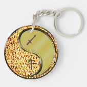 Porte-clés Sagittarius & Cheval Métal (Dos)