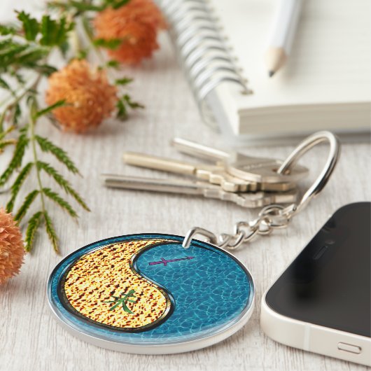 Porte-clés Sagittarius & Chèvre d'eau (Devant Droit)