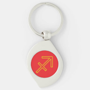 Porte-clés Sagittarius Zodiac Metal Porte - clé
