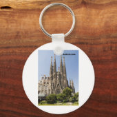 Porte-clés Sagrada Familia Barcelone Espagne (Recto)
