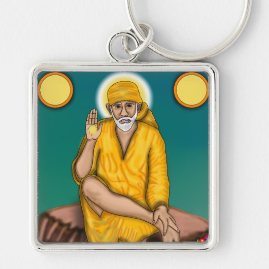 Porte-clés Sai Baba Porte - clé (Devant)