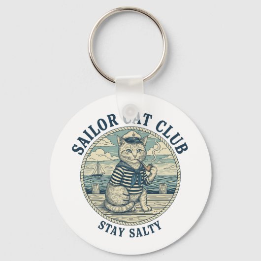 Porte-clés Sailor Cat Club (Recto)