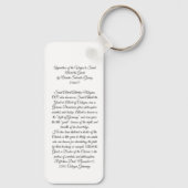 Porte-clés Saint Albert le Grand (Verso)