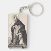 Porte-clés Saint Albert le Grand et saint Thomas d'Aquin (Dos)