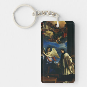 Porte-clés Saint Aloysius de Gonzague Patron des étudiants Be