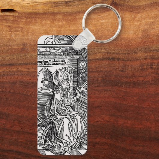 Porte-clés Saint Ambrose de Milan (Verso)