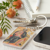 Porte-clés Saint André l'apôtre Icône orthodoxe (Devant droit)