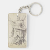Porte-clés Saint André l'apôtre, premier disciple (Dos)