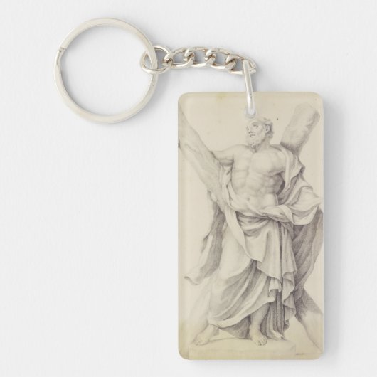 Porte-clés Saint André l'apôtre, premier disciple (Devant)