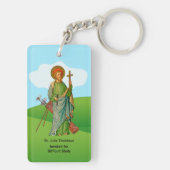 Porte-clés Saint André l'Apôtre / Saint Jude Thaddeus (Dos)