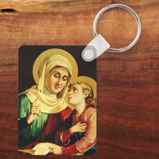 Porte-clés Saint Ann et Vierge Marie (Verso)
