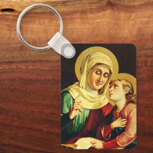 Porte-clés Saint Ann et Vierge Marie (Recto)