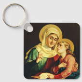 Porte-clés Saint Ann et Vierge Marie (Recto)