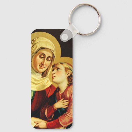 Porte-clés Saint Ann et Vierge Marie (Verso)