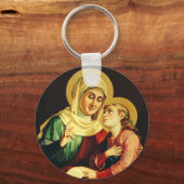 Porte-clés Saint Ann et Vierge Marie (Verso)