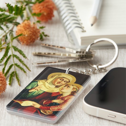 Porte-clés Saint Ann et Vierge Marie (Devant droit)