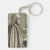 Porte-clés Saint Anselme de Canterbury Docteur de l'Église (Dos)