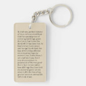 Porte-clés Saint Antoine de Padoue (Dos)