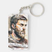 Porte-clés Saint Antoine de Padoue (Dos)