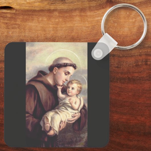 Porte-clés Saint Antoine de Padoue (Verso)