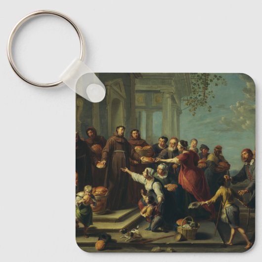 Porte-clés Saint Antoine de Padoue par Willem van Herp (Recto)