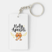 Porte-clés Saint Aperoli Drôle Tendance Aperol Spritz Déclara (Dos)