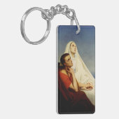 Porte-clés Saint Augustin et Sainte Monique (Devant gauche)