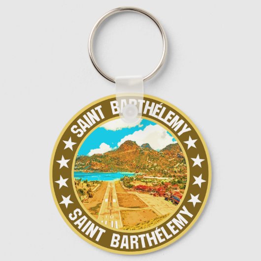 Porte-clés Saint Barthélemy (Recto)