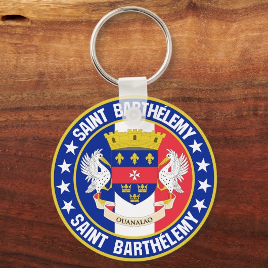 Porte-clés Saint Barthélemy (Verso)