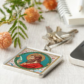 Porte-clés Saint Bartholomée l'Apôtre (JMAS 03) (Côté)