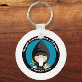 Porte-clés Saint Benoît de Nursia (Recto)