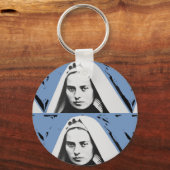 PORTE-CLÉS SAINT BERNADETTE SOUBIROUS (Recto)
