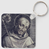 Porte-clés Saint Bernard de Clairvaux (Dos)