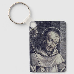 Porte-clés Saint Bernard de Clairvaux Docteur melliflu