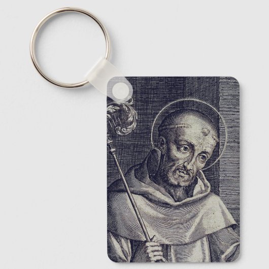 Porte-clés Saint Bernard de Clairvaux Docteur melliflu (Recto)