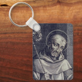 Porte-clés Saint Bernard de Clairvaux Docteur melliflu (Recto)